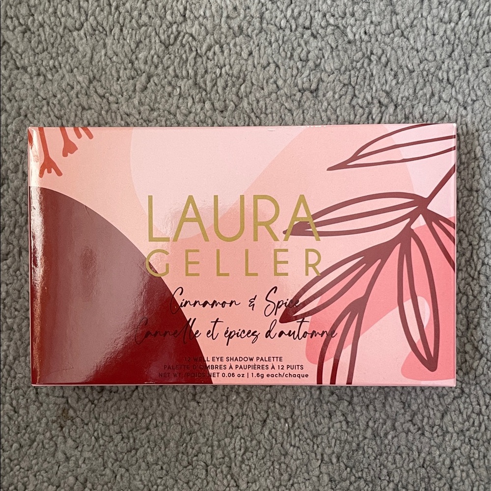 Laura Geller Cinnamon & Spice Eyeshadow Palette - Red and Pink